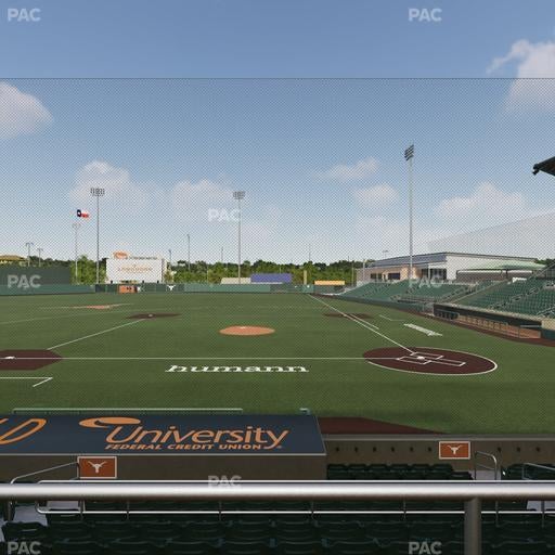 UFCU Disch-Falk Field - Section 9 Seat View