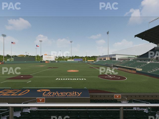 UFCU Disch-Falk Field - Section 9 Seat View