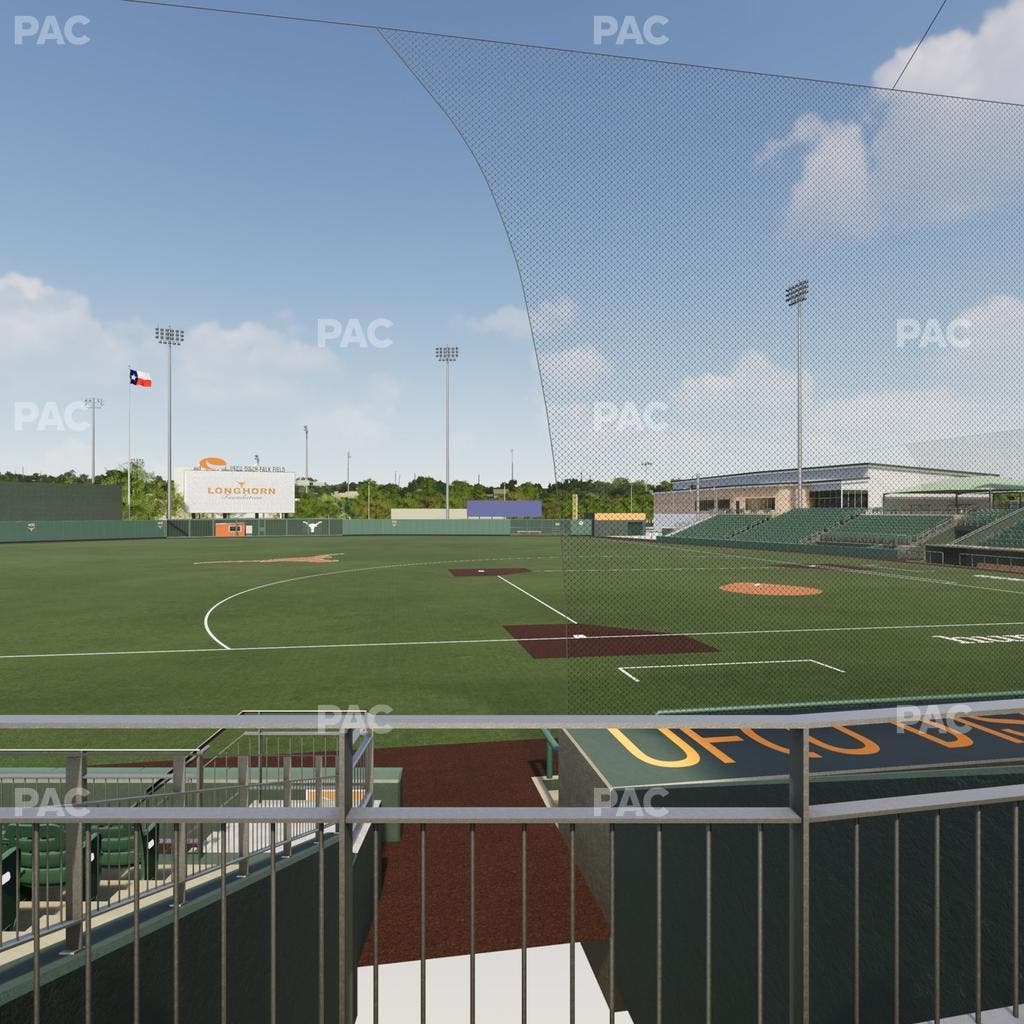 UFCU Disch-Falk Field - Section L 1 Seat View