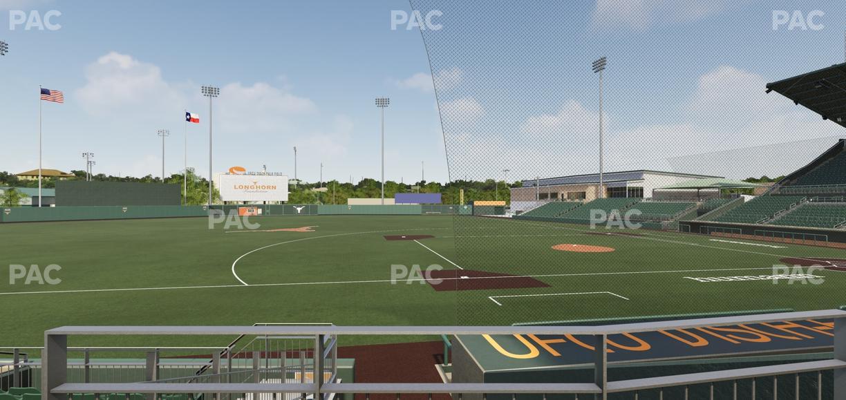 UFCU Disch-Falk Field - Section L 1 Seat View
