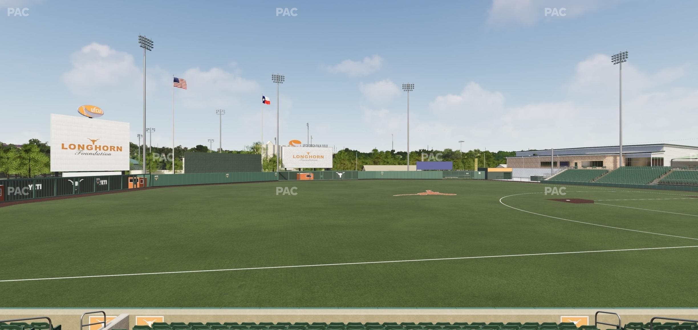 UFCU Disch-Falk Field - Section L 4 Seat View