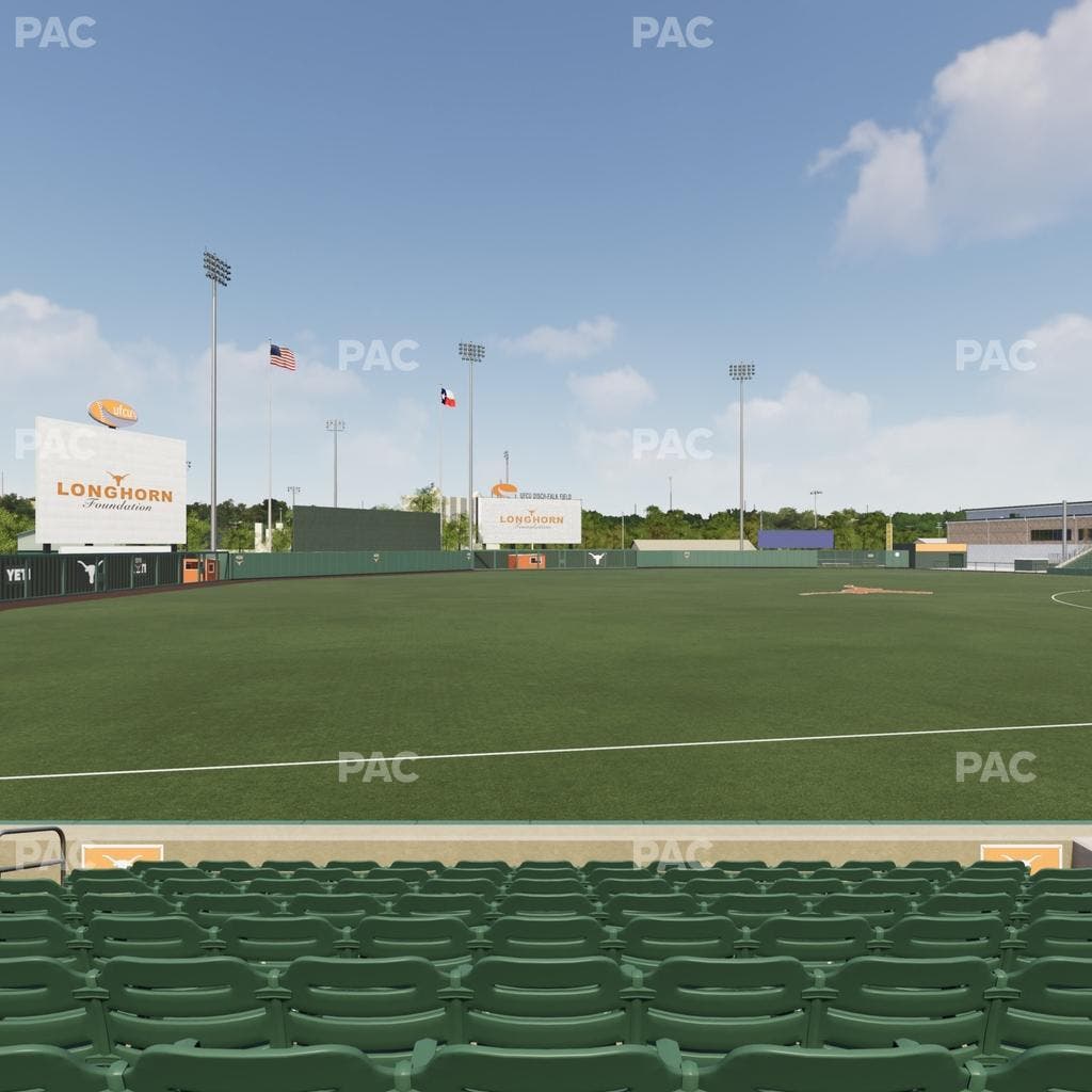 UFCU Disch-Falk Field - Section L 5 Seat View