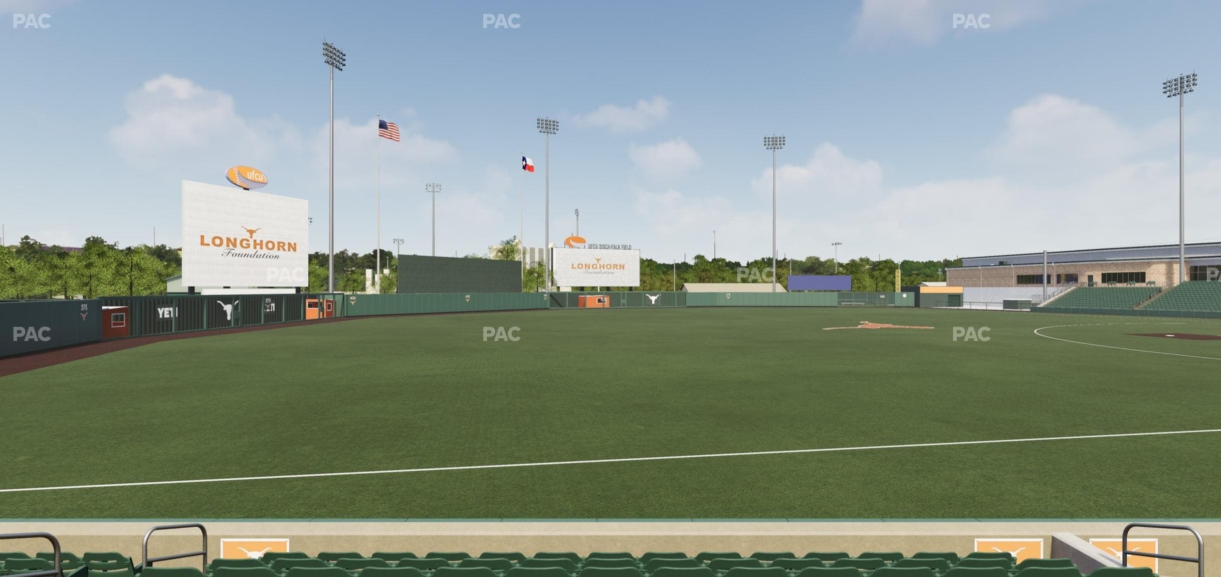 UFCU Disch-Falk Field - Section L 5 Seat View