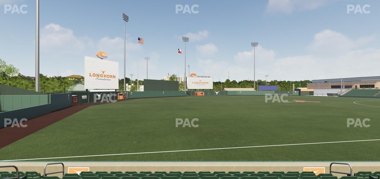 UFCU Disch-Falk Field - Section L 6 Seat View