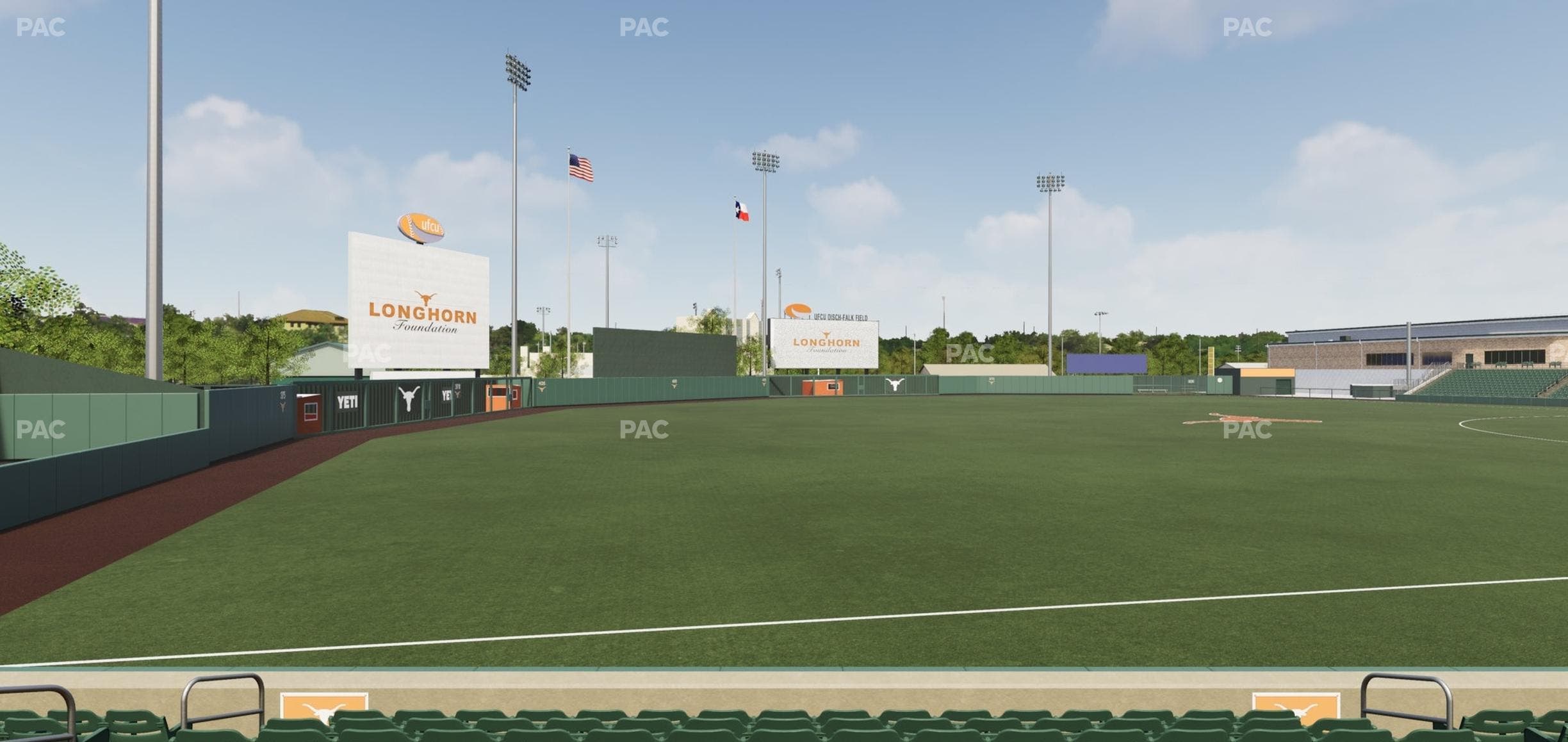 UFCU Disch-Falk Field - Section L 6 Seat View