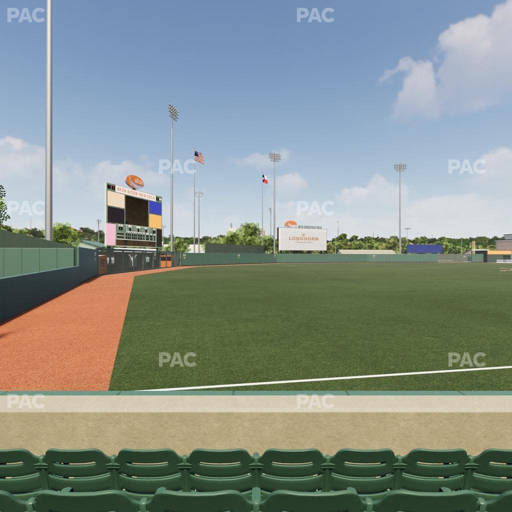 UFCU Disch-Falk Field - Section L 7 Seat View