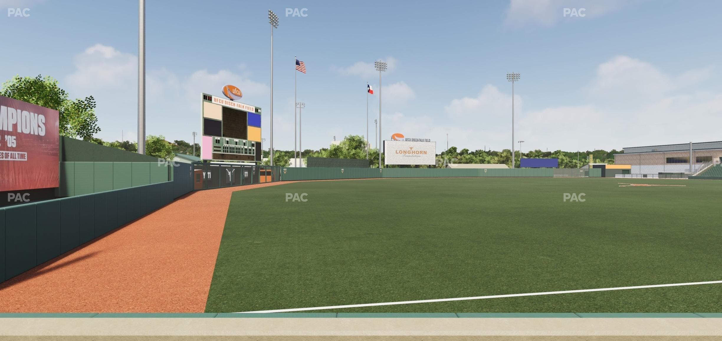 UFCU Disch-Falk Field - Section L 7 Seat View