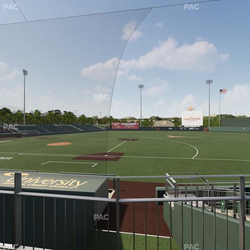 UFCU Disch-Falk Field - Section R 1 Seat View
