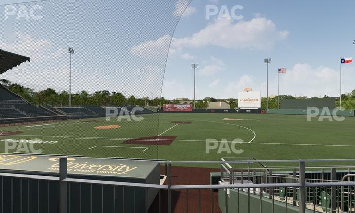 UFCU Disch-Falk Field - Section R 1 Seat View