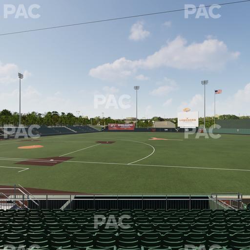 UFCU Disch-Falk Field - Section R 2 Seat View