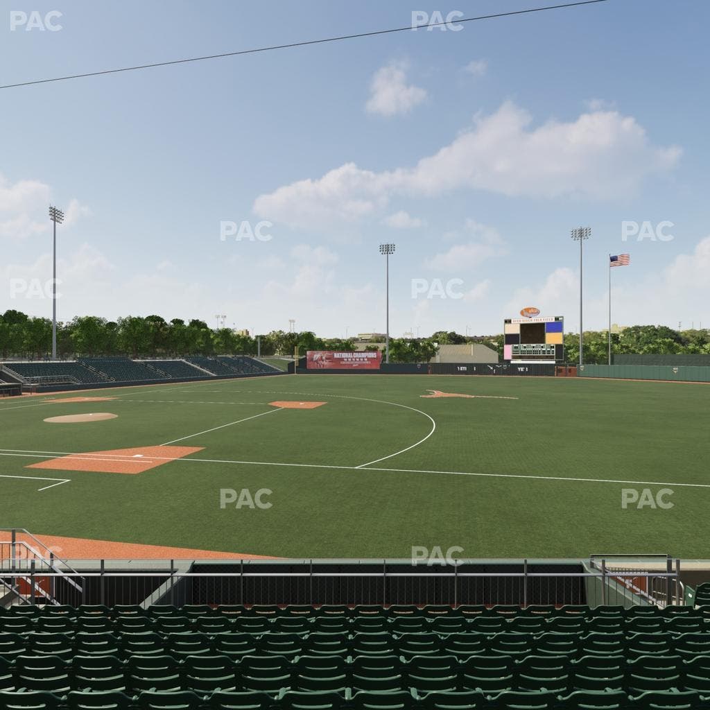 UFCU Disch-Falk Field - Section R 2 Seat View