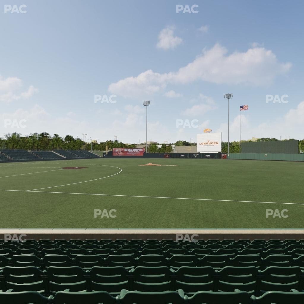 UFCU Disch-Falk Field - Section R 3 Seat View