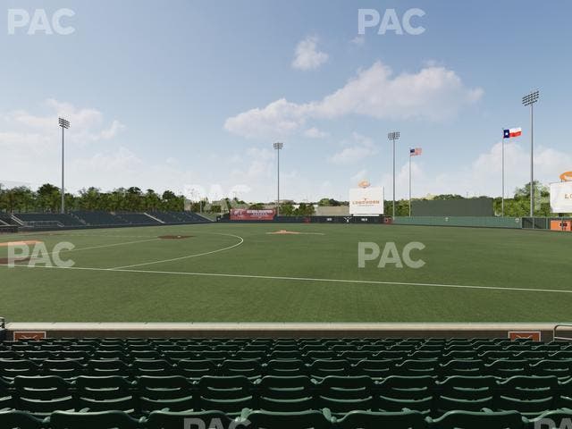 UFCU Disch-Falk Field - Section R 3 Seat View