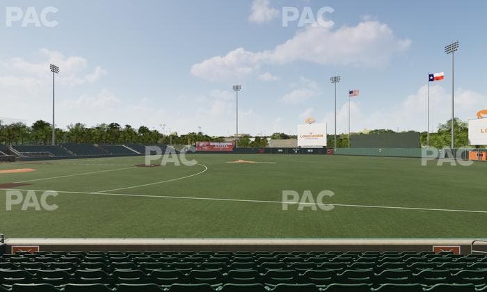 UFCU Disch-Falk Field - Section R 3 Seat View