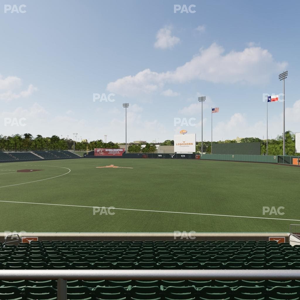 UFCU Disch-Falk Field - Section R 4 Seat View