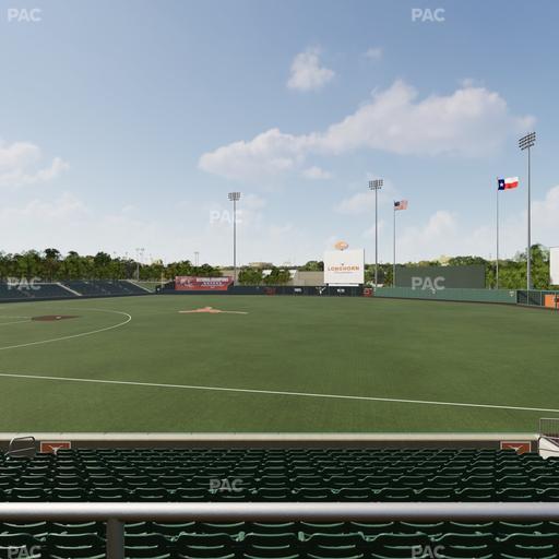 UFCU Disch-Falk Field - Section R 4 Seat View