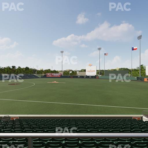 UFCU Disch-Falk Field - Section R 4 Seat View
