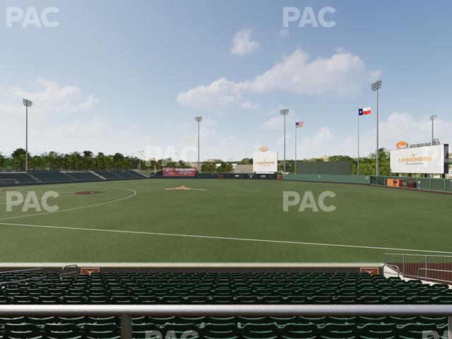 UFCU Disch-Falk Field - Section R 4 Seat View