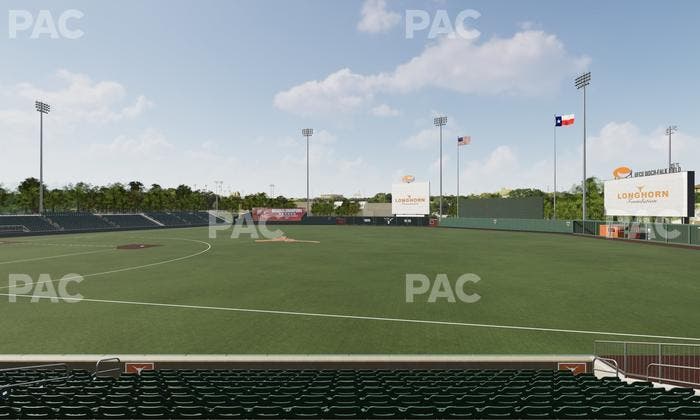 UFCU Disch-Falk Field - Section R 4 Seat View