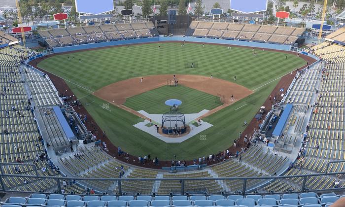 UNIQLO Field at Dodger Stadium - Section 1 Td Seat View