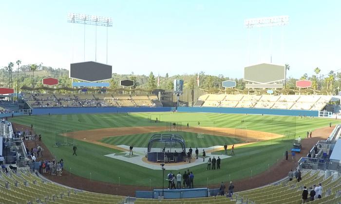 UNIQLO Field at Dodger Stadium - Section 102 Lg Seat View