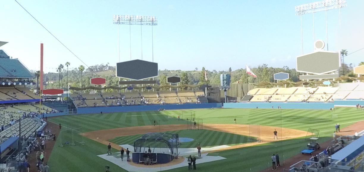 UNIQLO Field at Dodger Stadium - Section 108 Lg Seat View