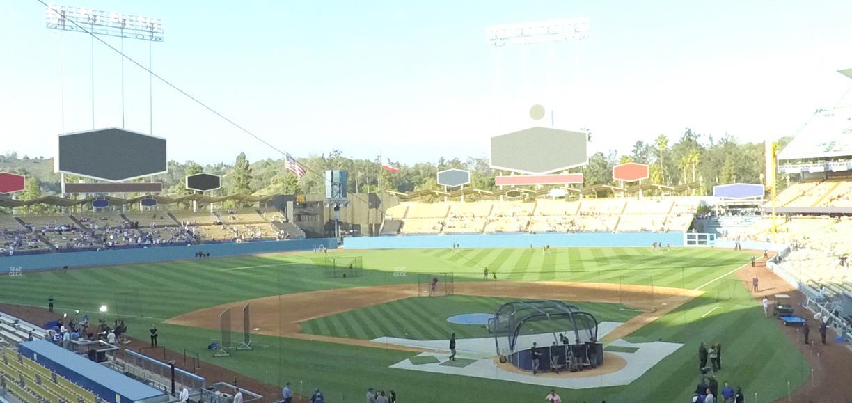UNIQLO Field at Dodger Stadium - Section 109 Lg Seat View