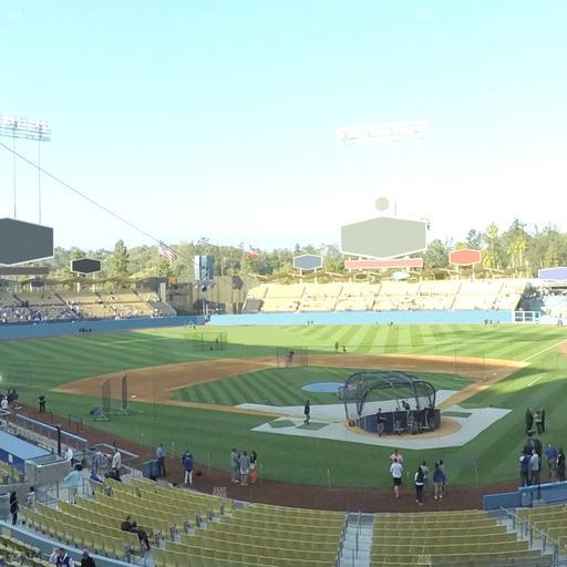 UNIQLO Field at Dodger Stadium - Section 109 Lg Seat View