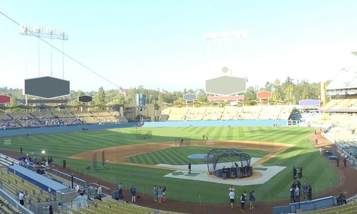 UNIQLO Field at Dodger Stadium - Section 109 Lg Seat View