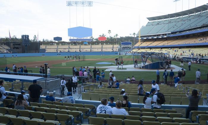 UNIQLO Field at Dodger Stadium - Section 11 Fd Seat View