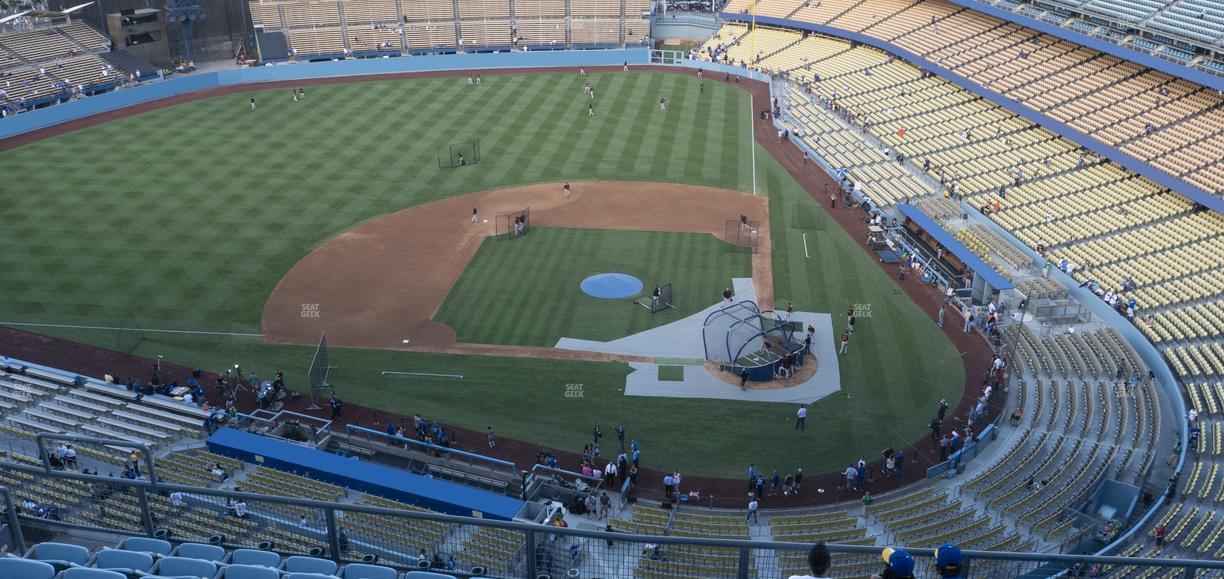 UNIQLO Field at Dodger Stadium - Section 11 Td Seat View