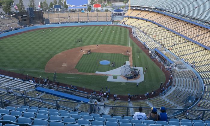 UNIQLO Field at Dodger Stadium - Section 11 Td Seat View
