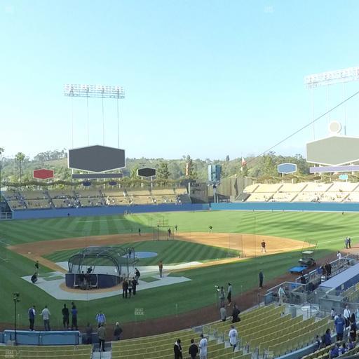 UNIQLO Field at Dodger Stadium - Section 110 Lg Seat View
