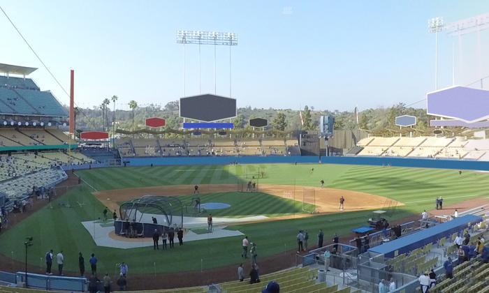 UNIQLO Field at Dodger Stadium - Section 114 Lg Seat View