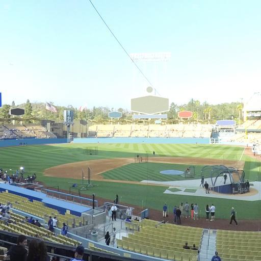 UNIQLO Field at Dodger Stadium - Section 117 Lg Seat View