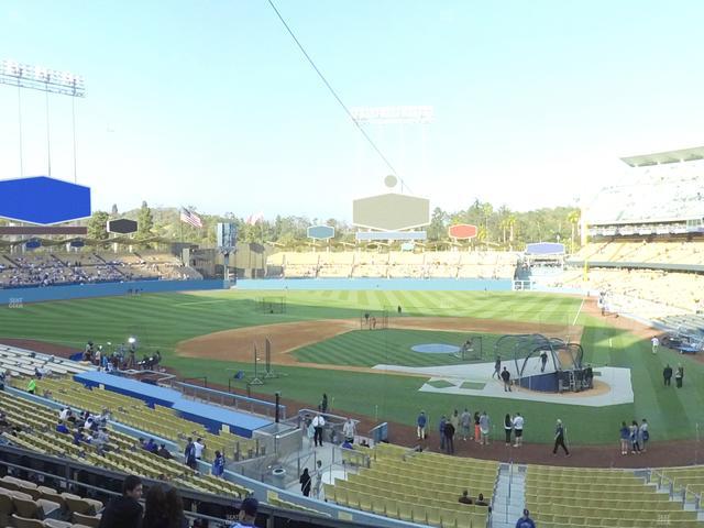UNIQLO Field at Dodger Stadium - Section 117 Lg Seat View
