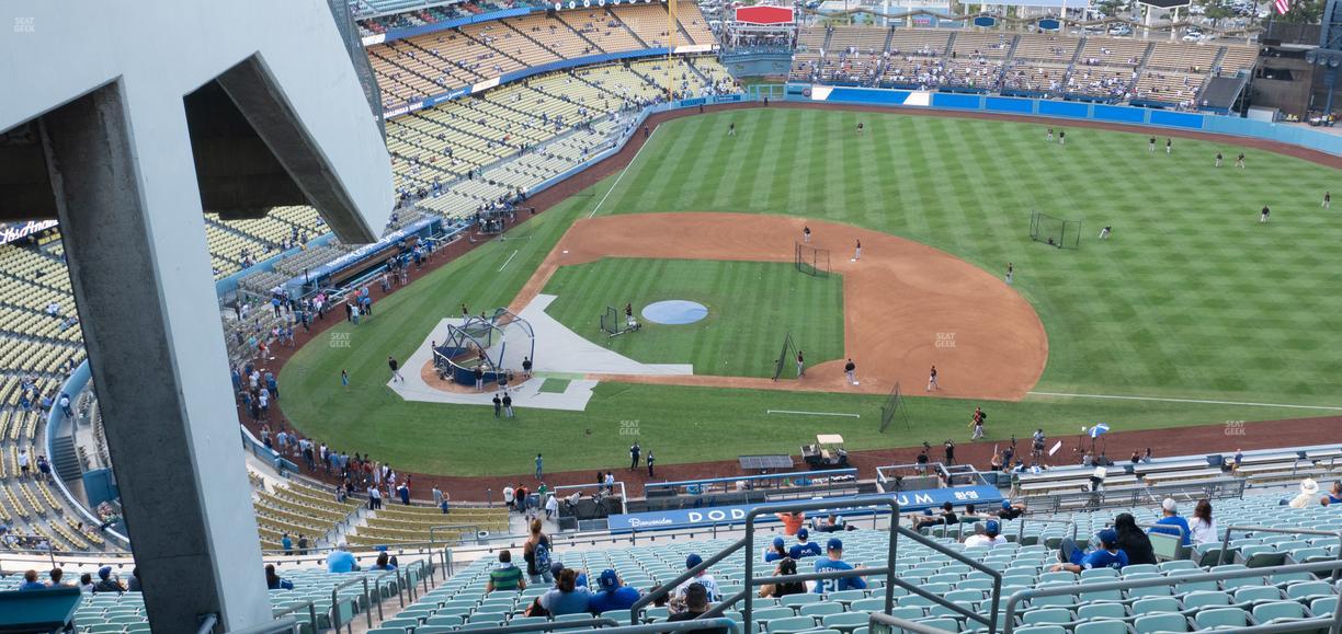 UNIQLO Field at Dodger Stadium - Section 12 Rs Seat View