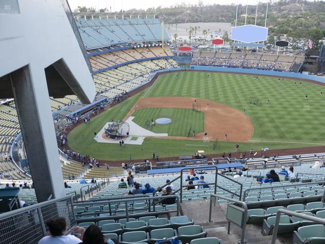 UNIQLO Field at Dodger Stadium - Section 12 Td Seat View