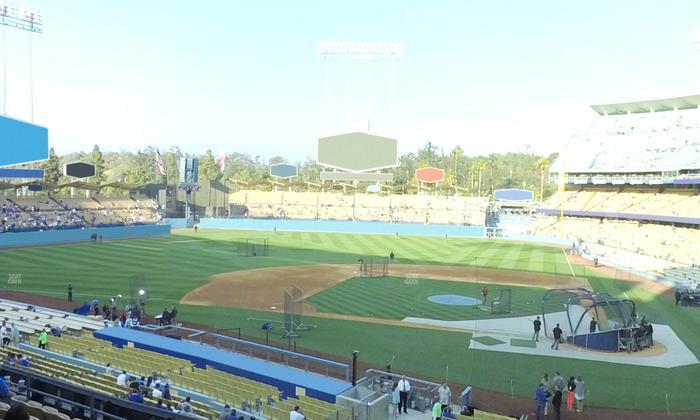 UNIQLO Field at Dodger Stadium - Section 121 Lg Seat View