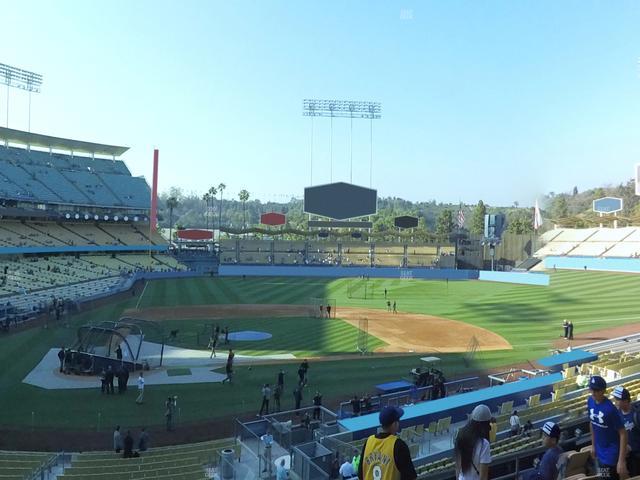 UNIQLO Field at Dodger Stadium - Section 122 Lg Seat View