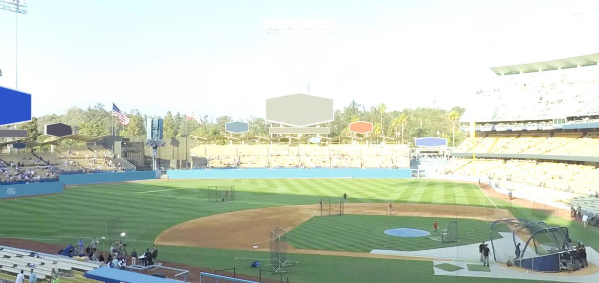 UNIQLO Field at Dodger Stadium - Section 123 Lg Seat View