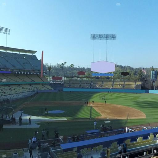 UNIQLO Field at Dodger Stadium - Section 126 Lg Seat View