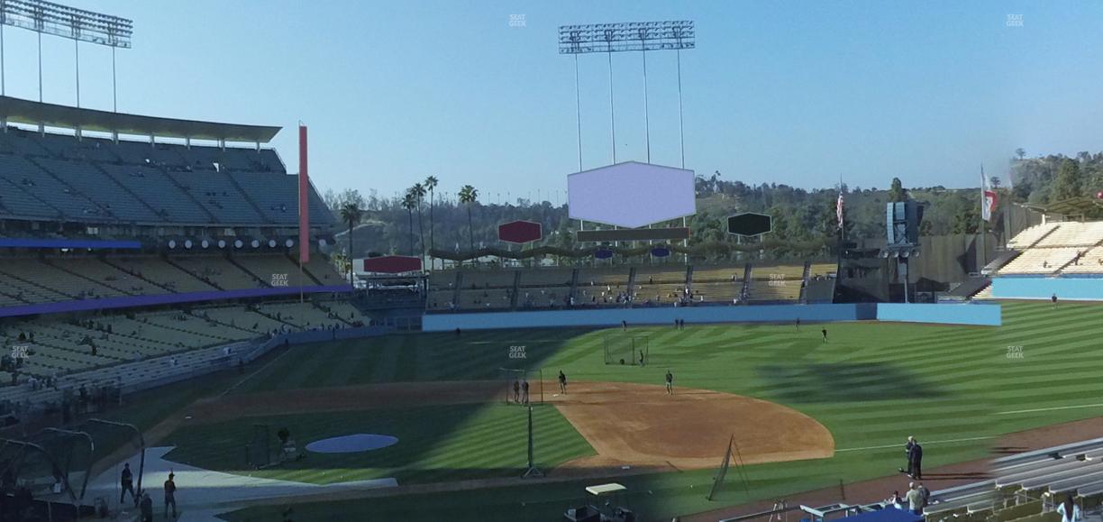 UNIQLO Field at Dodger Stadium - Section 128 Lg Seat View