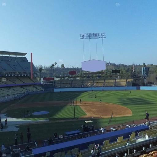 UNIQLO Field at Dodger Stadium - Section 128 Lg Seat View