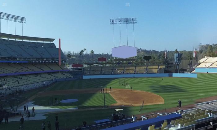 UNIQLO Field at Dodger Stadium - Section 128 Lg Seat View
