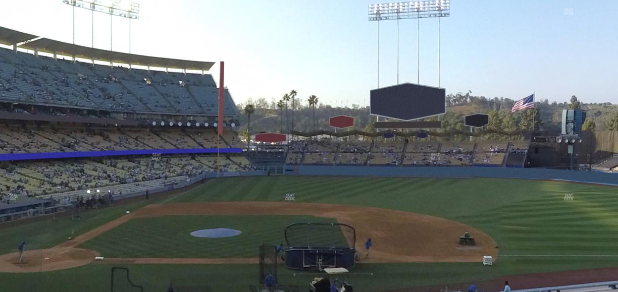 UNIQLO Field at Dodger Stadium - Section 130 Lg Seat View