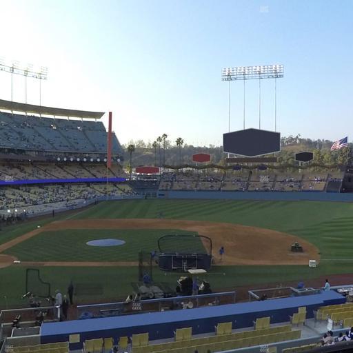 UNIQLO Field at Dodger Stadium - Section 130 Lg Seat View