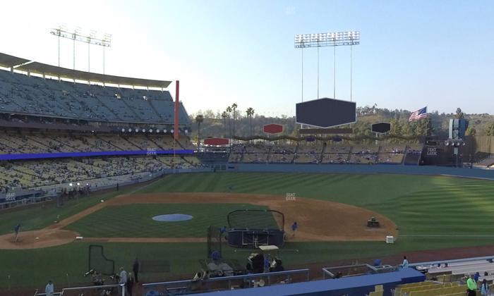 UNIQLO Field at Dodger Stadium - Section 130 Lg Seat View