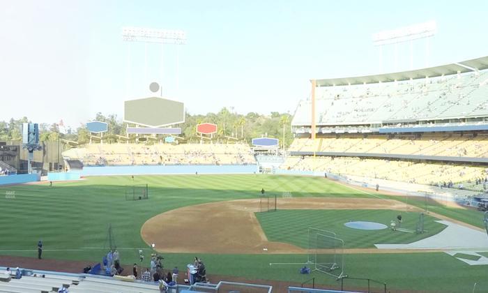 UNIQLO Field at Dodger Stadium - Section 133 Lg Seat View
