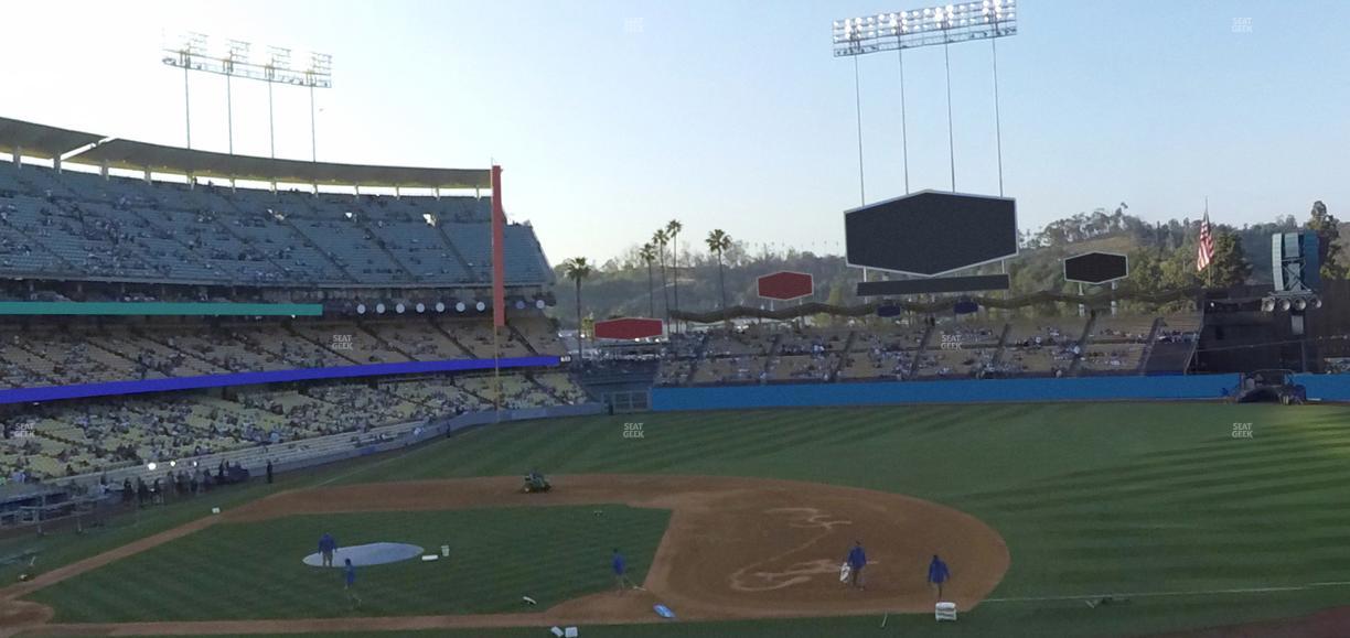 UNIQLO Field at Dodger Stadium - Section 134 Lg Seat View